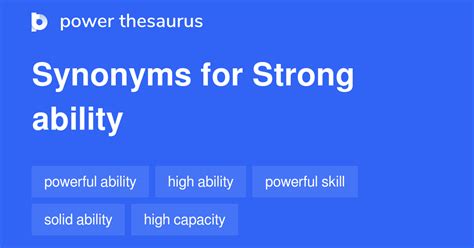 strong ability synonym.